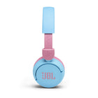 JBL JR310BT Kids Wireless On-Ear Headphones - Blue-30-hour battery life and quick-recharge with user-friendly USB type C