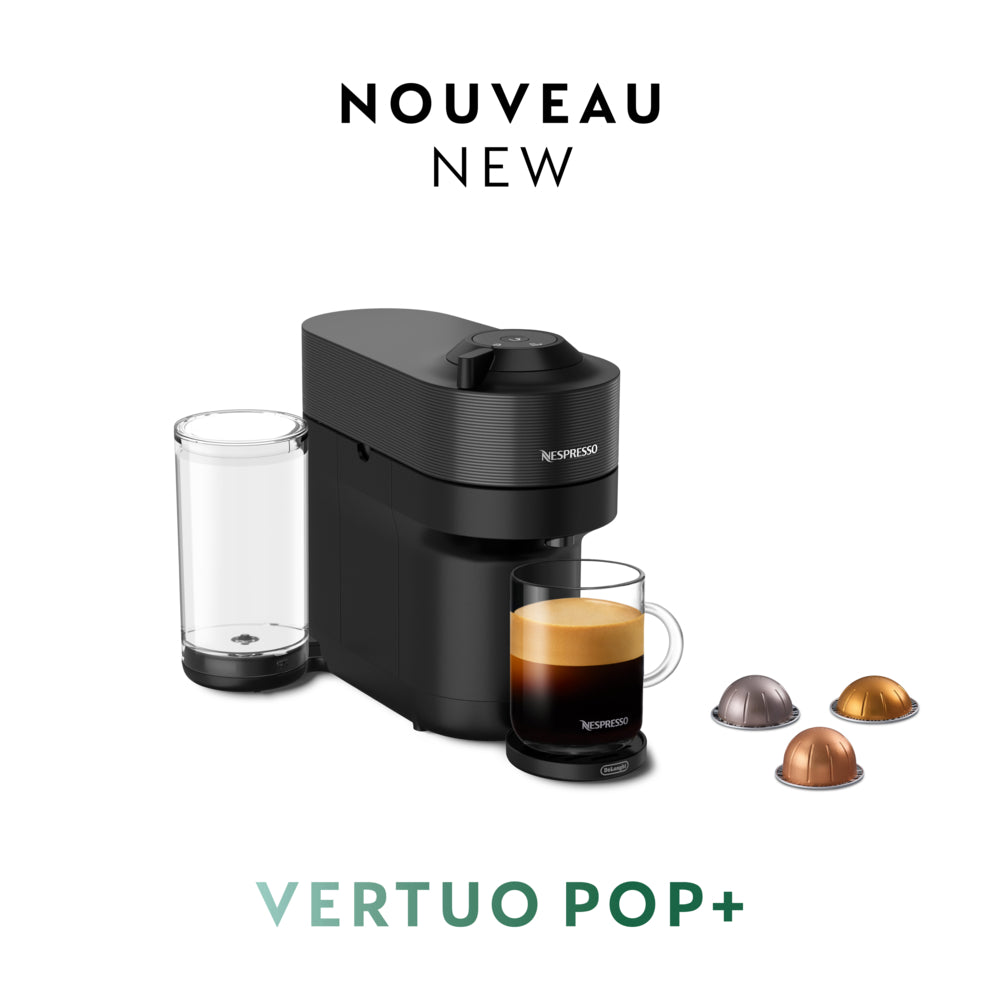 Nespresso Vertuo Pop+ Coffee & Espresso Machine by De Longhi