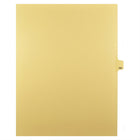 Mark Maker Legal Tabs - Letter Size - Buff - 1/25th cut - 25 tabs per package - 5 packages Pack - Number 162-Buff Single Tabs