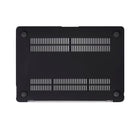 General Supply Goods + Co Vegan Leather Hardshell Case for 13" MacBook Air - Black-Full access to ports and buttons