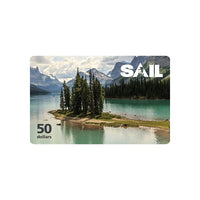 SAIL $50 Gift Card-Air Miles cannot be collected on Gift Card purchases.
