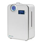 PureGuardian H7550CA 90-Hour Elite Ultrasonic Warm and Cool Mist Humidifier with Digital Smart Mist Sensor-Silver Clean™ Protection fights the growth of mold and mildew on the surface of the water tank