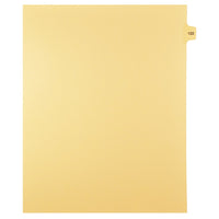 Mark Maker Legal Tabs - Letter Size - Buff - 1/15th cut - 25 tabs per package - 5 packages Pack - Number 122-Buff SingleTabs