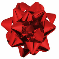 JAM Paper Mega Gift Bows - 13" Diameter - Red - 100 Pack-English only packaging