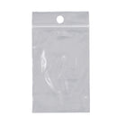 SPC Reclosable Poly Bag with Hang Hole - 2 Mil - 2" x 3" - 1000 Pack-Reclosable bag