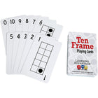 Learning Advantage Ten Frames Playing Cards  (CTU7293)-Helps students in counting, counting on, addition and subtraction.