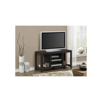 Monarch Specialties 3529 Tv Stand - 48"L/Espresso-Rich and classic cappuccino finish