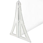 Azar Displays Acrylic Cashier Shield - 20"W x 20"H - Clear - 2 Pack-Clear