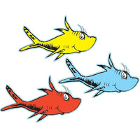 Eureka Dr. Seuss Toddler - 6th Grades Paper Cut-outs, One Fish Two Fish, 144 Pack (EU-841218)-Age group and grade: Grades toddler - 6th
