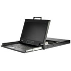 StarTech 17" HD Rackmount KVM Console, 1 Port (RKCONS17HD)-Crystal-clear picture quality and maximum screen space with support for resolutions up to 1080p