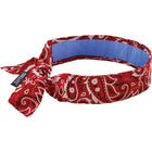 Ergodyne Chill-Its 6700Ct Cooling Bandanas - Red - 6 Pack-Head Protection Type - Bandanas