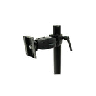 Ergotron DS100 Clamping Double Pivot-Easily reposition the height of display on pole with the twist of a handle