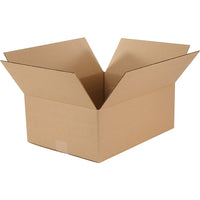 Staples Multi-Depth Corrugated Boxes - 16" L x 12" W x 6" H - 25 Pack-Bundle Quantity: 25 boxes per bundle