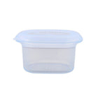 Minimal Silicone Sauce Containers - Clear - 180ml - 2 Pack-Freezer, dishwasher, microwave and oven safe
