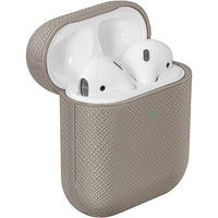 LAUT PRESTIGE for AirPods, Taupe-Saffiano Leather