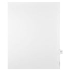 Mark Maker Legal Exhibit Index Tab White Single Tabs, 1/15th Cut, Letter Size, No Holes, Number 117, 25 Pack-White Single Tabs, 1/15th Cut