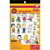 Eureka Sticker Book Peanuts, 1230 Pack (EU-609600)-Peanuts