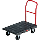 Rubbermaid, Heavy-Duty Platform Truck, 36" L x 24" W, 1000 Lbs. Cap., Rubber Wheels-Capacity: 1000 lbs.