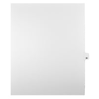 Mark Maker Legal Tabs - Letter Size - White - 1/25th cut - 25 tabs per package - 5 packages Pack - Number 90-White Single Tabs