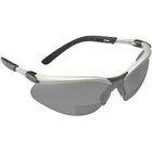 3M Bx Reader'S Safety Glasses, Anti-Fog, Grey/Smoke, 1.5 Diopter - 4 Pack-Diopter 1.5