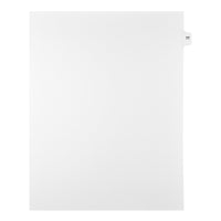 Mark Maker Legal Tabs - Letter Size - White - 1/15th cut - 25 tabs per package - 5 packages Pack - Number 77-White Single Tabs