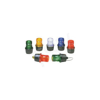 Federal Signal Streamline Low Profile Strobe Light, Green (LP3E-120G)-Colour: Green