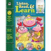 eBook: Carson Dellosa Publishing Listen - Read - & Learn - Volume 1-Four best-loved and richly illustrated children's stories