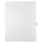 Mark Maker Legal Tabs - Letter Size - White - 1/15th cut - 25 tabs per package - 5 packages Pack - Number 99-White Single Tabs