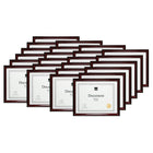 kieragrace Harper Document Frame, 8.5 x 11", Dark brown, 24 Pack-Dark Brown