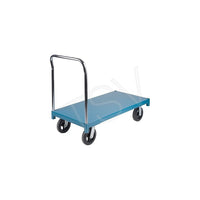 Kleton Heavy-Duty Platform Truck, Deck Width: 48", Handle Height: 40", Caster Placement: Corner Standard-Deck Width: 48"