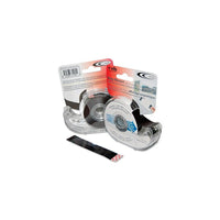VLB Marketing Magnetic Tape, Non-Permanent, Dispenser, 3/4" x 16'-Magnetic tape has magnetic face on one side and non-permanent adhesive on the other