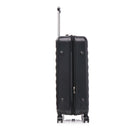 TOSCANO EMINENTE 20" Hardside Carry On Luggage - Black-Deluxe Interior