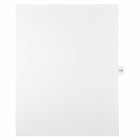 Mark Maker Legal Exhibit Index Tab White Single Tabs, 1/15th Cut, Letter Size, No Holes, Number 173, 25 Pack-White Single Tabs, 1/15th Cut