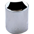 Gray Tools 1/2" Drive 5 Sided Penta Socket, Chrome Finish-Drive size: 1/2"