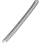 Fellowes Wire Binding Black Combs, 3/8", 25 Pack-80 Sheets