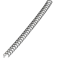 Fellowes Wire Binding Black Combs, 3/8", 25 Pack-80 Sheets