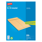 Staples Catalogue Envelopes - 9" x 12" - 250 Pack-Made from 100% recycled fiber and 40% post consumer fiber