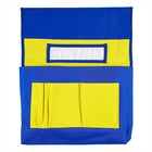 Carson Dellosa Education Chairback Buddy Pocket Chart, Blue/Yellow, 2 Pack-Age: 4 - 14 years