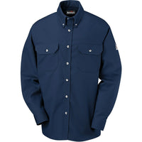 Bulwark Flame-Resistant Cool Touch 2 Button Front Deluxe Shirts-Medium