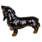Truu Design Standing Daschund Dog Figurine, 13.5 inches, Black-Material: made of high-quality, durable and safe polyresin with a shiny coating will be a perfect addition to any room setting