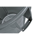Rubbermaid Brute Seamless Container Waste Receptacle - Grey - Small - 20 Gallon-19.5' dia x 22.9"H