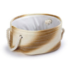 Truu Design Ombre Oval Storage Baskets, Set of 3, Beige-Great way to neatly store and organize all your household items