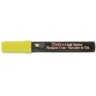 JAM Paper Marvy Uchida Liquid Chalk Marker Erasable Dustless - Chisel Tip - Yellow-Yellow Chalk Marker