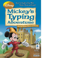 Individual Software Disney Mickey's Typing Adventure Gold - Mac Compatible [Download]-Recommended for Ages 5 to 8 - Disney's Typing Adventure in full-screen size and rich color with beautiful animations for the optimum typing experience for kids