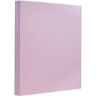 JAM Paper Matte Cardstock, 8.5" x 11", 130 lb. Light Purple, 25 Pack (296331629)-Size: 8.5 x 11 inches
