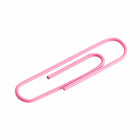 JAM PAPER - Trombone Geant Colore 2", Rose, 2 Paquets de 75-Ces trombones colores sont parfaits pour organiser des papiers à la maison, à l'ecole ou au bureau