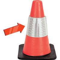 CCI Canada Reflective Collar For Traffic Cones - 12 Pack-Reflective Collar fits 12 ", 18" or 28" traffic cones