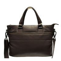 Karla Hanson 28032 Professional Unisex Prestige Leather Briefcase, Brown-Brown. Genuine leather