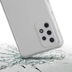 Basic Tech Samsung A52 Hybrid  Case - Clear-Slim & Protective