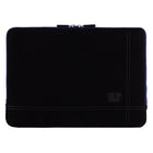 Vangoddy 13.3" Microsuede Laptop Sleeve - Blue-Back zippered compartment is great for holding accessories